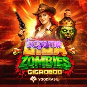Giga Zombies GigaBlox স্লট গেমের একটি দৃশ্য যেখানে অ্যাজটেক ধ্বংসাবশেষ এবং গিগাব্লক্স প্রতীক দেখা যাচ্ছে